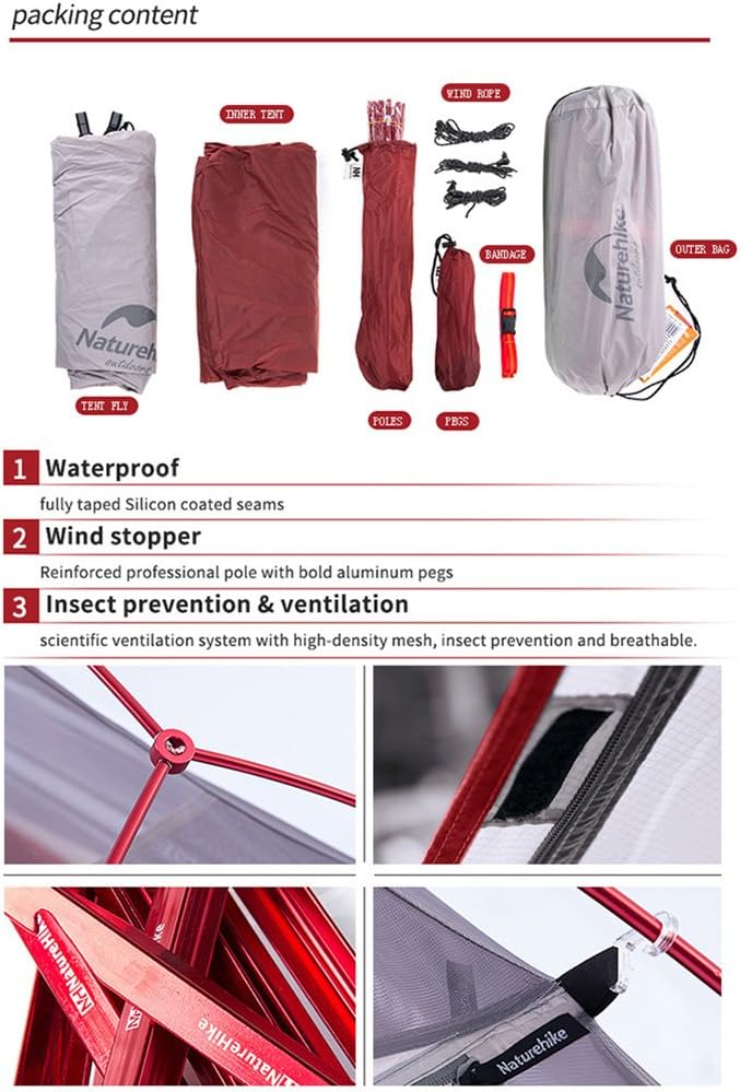 Naturehike Cloud Up 2 Ultralight Tent - Image 3